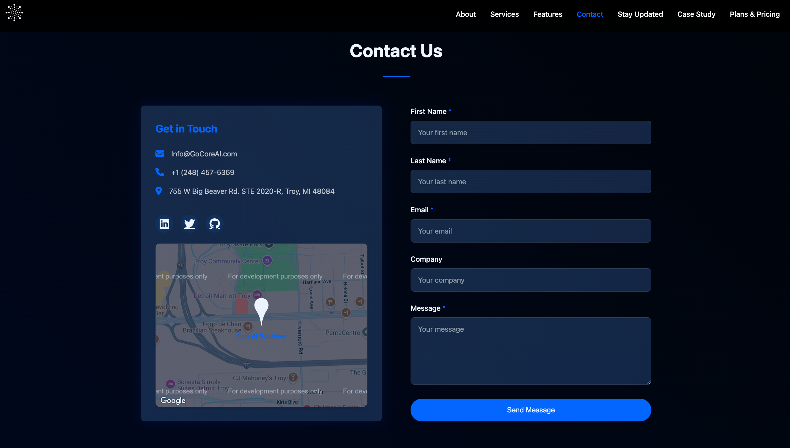 Contact Form Design